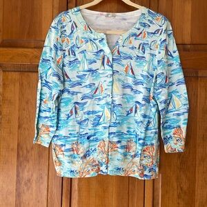 Talbot’s sailboat sweater